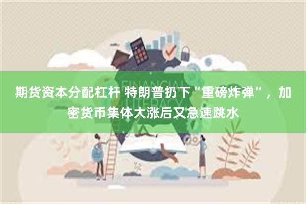 期货资本分配杠杆 特朗普扔下“重磅炸弹”，加密货币集体大涨后又急速跳水