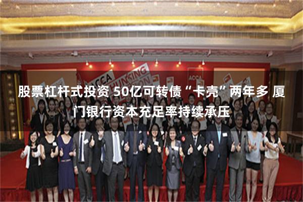 股票杠杆式投资 50亿可转债“卡壳”两年多 厦门银行资本充足率持续承压
